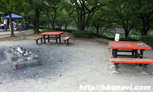 荒子川公園 バーベキュー