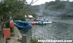 くろんど池 ボート