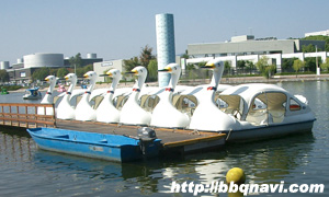 万博公園 ボート