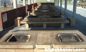 二色の浜海浜緑地 バーベキュー炉