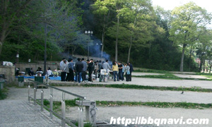 芥川緑地 バーベキュー