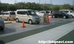 芥川緑地 駐車場