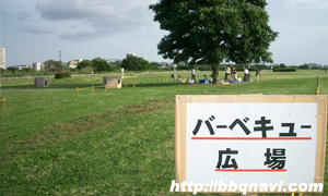 淀川 大塚地区 バーベキュー広場