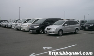 山田池公園 駐車場