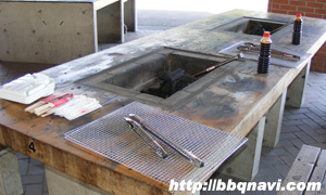 羽衣青少年センター 屋根付き野外炉