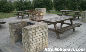 オーチャードグラス 野外炉 テーブル