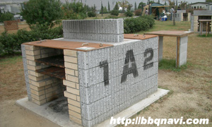 舞洲オートキャンプ場  バーベキュー炉