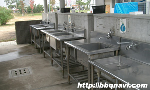 舞洲オートキャンプ場  水道