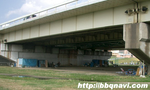 淀川　西中島地区　バーベキュー