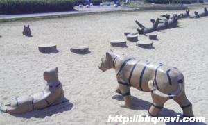 淀川三島江地区　砂場