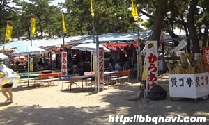 大浜海水浴場 海の家