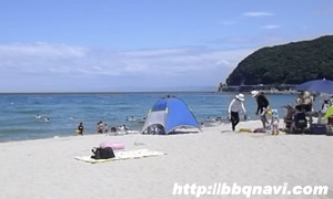 大浜海水浴場 砂浜