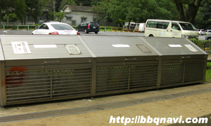 和田堀公園　ごみ捨て場