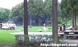 バーベキューフリースペース 庄内緑地