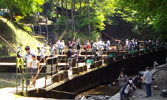 千早川マス釣り場