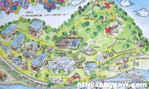 星の里いわふね 施設マップ