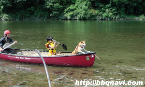 リバーサイド園　カヌー