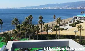 海辺のバーベキュー