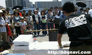 バーベキュー ざこばの朝市