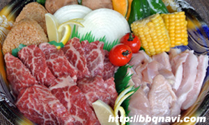 ざこばの朝市 バーベキュー食材