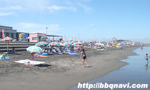 一宮海岸  バーベキュー