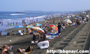 一宮海水浴場　バーベキュー