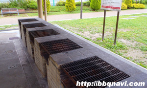 大野極楽寺公園 炊事棟炉